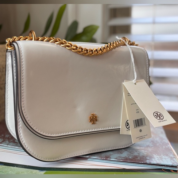 TORY BURCH- NWT Emerson Patent Leather purse - Picture 2 of 5